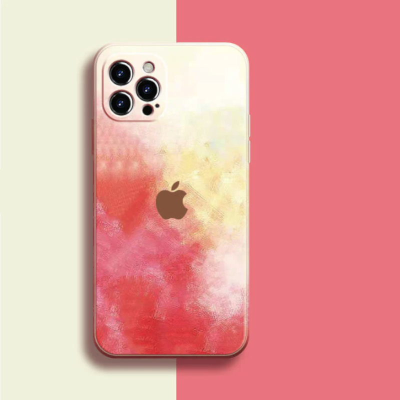 Silikonski ovitek "Color splash" za iPhone 14 Plus – Infostyle