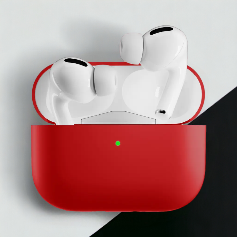 Silikonski ovitek za slušalke AirPods Pro 2 – Beline