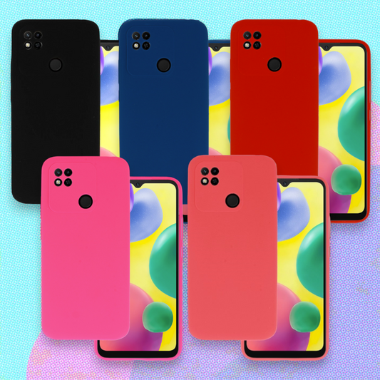 Silikonski ovitek "Lite" za Xiaomi Redmi 10A – Vennus – Črna / Silikon