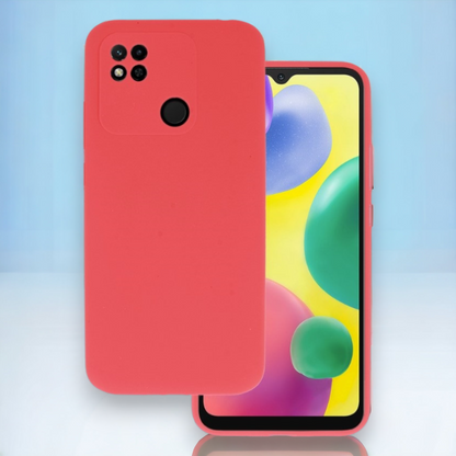 Silikonski ovitek "Lite" za Xiaomi Redmi 10A – Vennus – Živo roza / Silikon