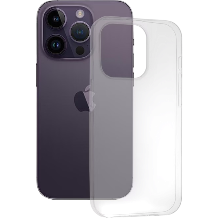Ovitek za iPhone 14 Pro, prozoren – Techsuit – Prozorna / Silikon