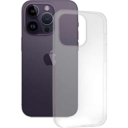 Ovitek za iPhone 14 Pro, prozoren – Techsuit – Prozorna / Silikon
