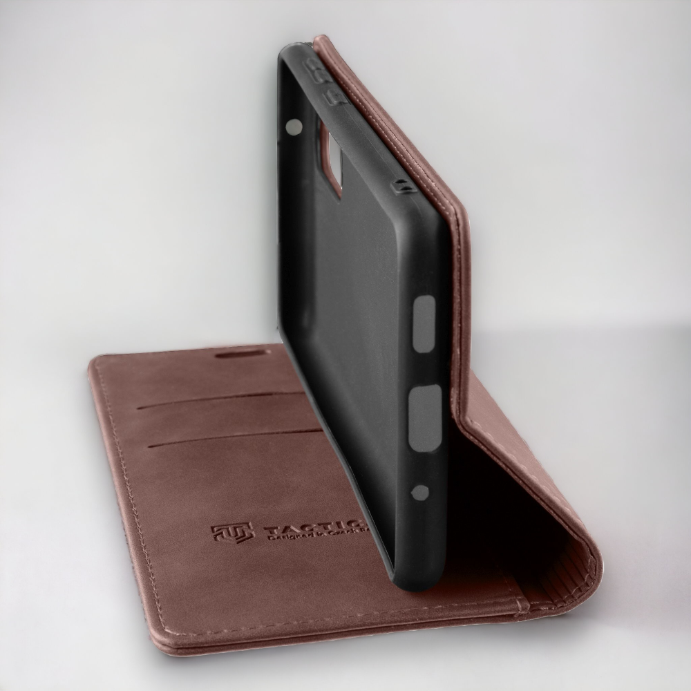 Preklopna torbica Tactical "XProof" za Xiaomi Poco M5s - rjava