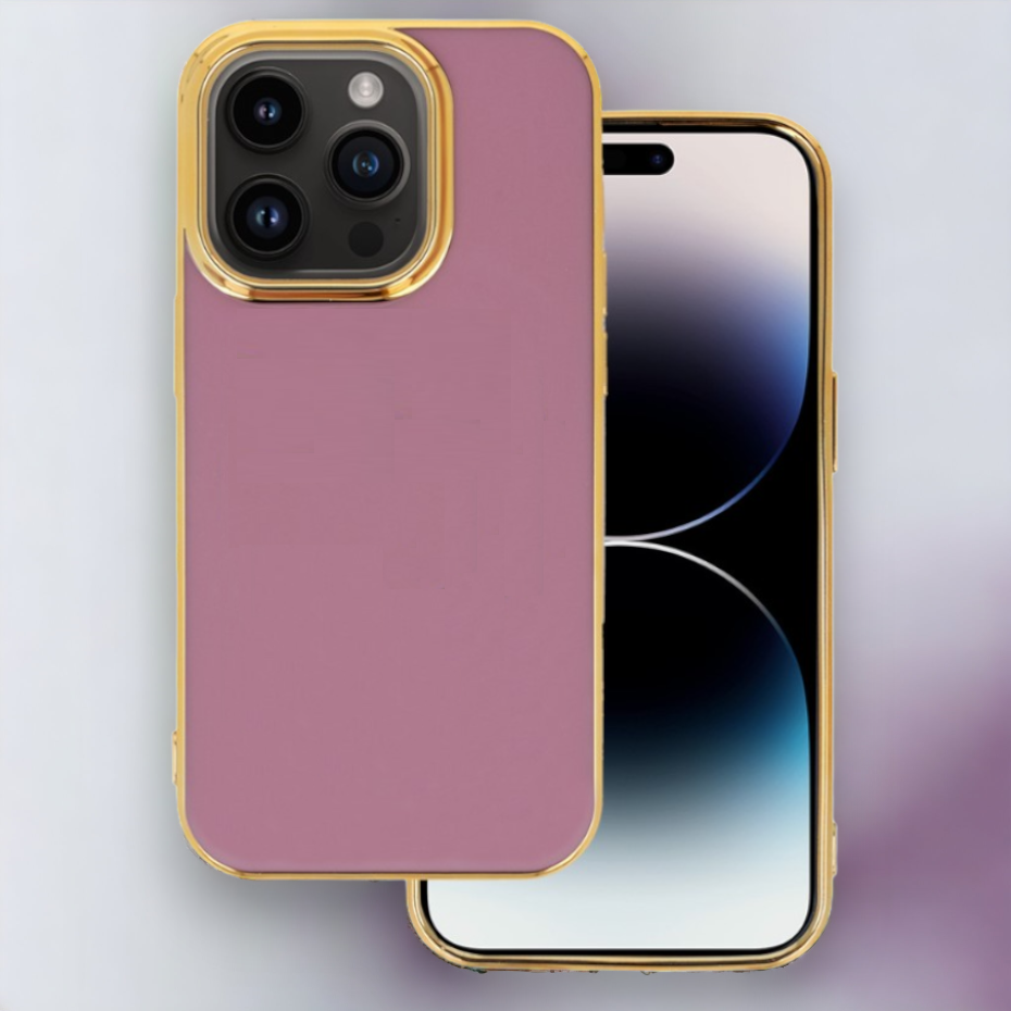 Silikonski ovitek "Beauty " za iPhone 14 Plus – Infostyle – Vijolična / TPU silikon