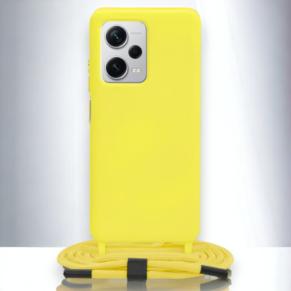 Silikonski ovitek "Crossbody Lanyard" za Xiaomi Redmi Note 12 5G – Techsuit