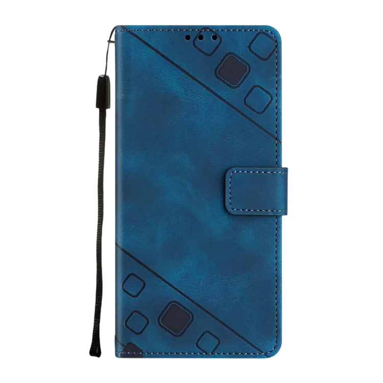 Preklopna torbica "cube" za Google Pixel 7 – Infostyle – Temno modra