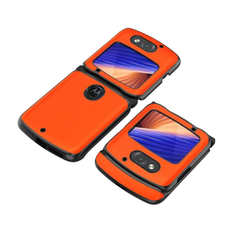Ovitek za telefon Motorola Razr 5G, oranžna – Infostyle – Oranžna
