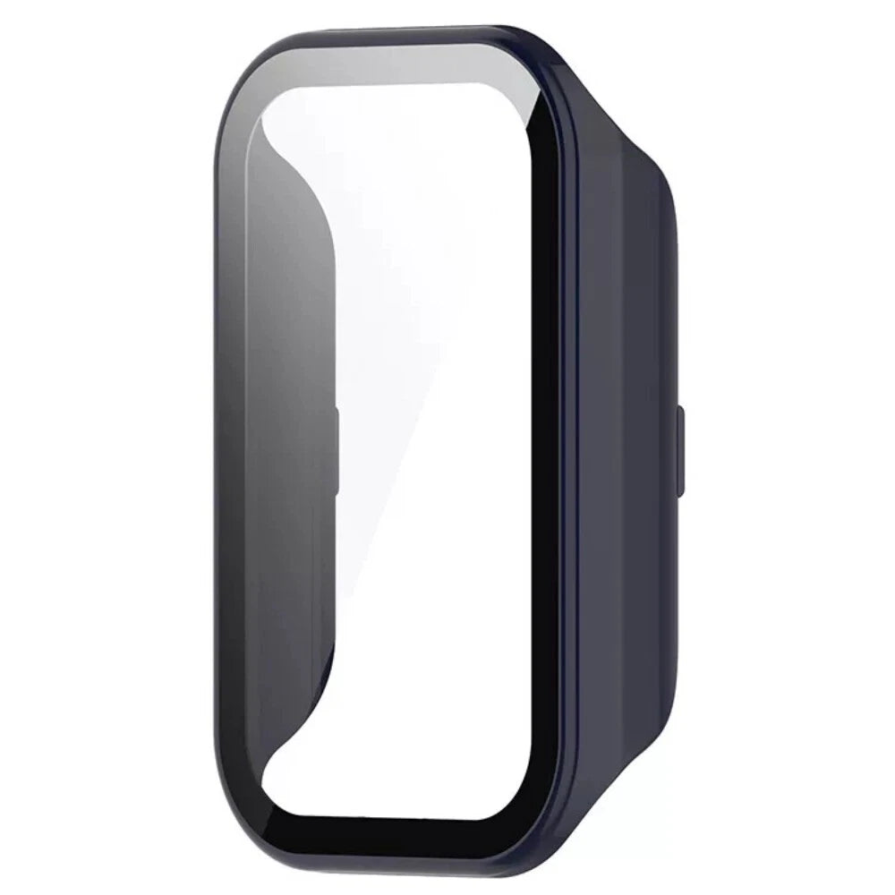Zaščitni ovitek za Xiaomi Redmi Smart Band 2 + steklo 9H – 360° (temno modra)