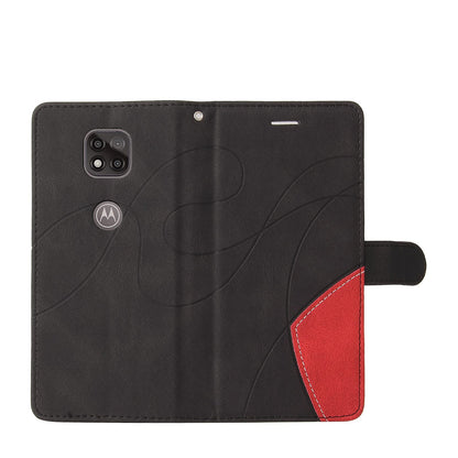 Preklopna torbica z režami za kartice Motorola Moto G9 Power črna