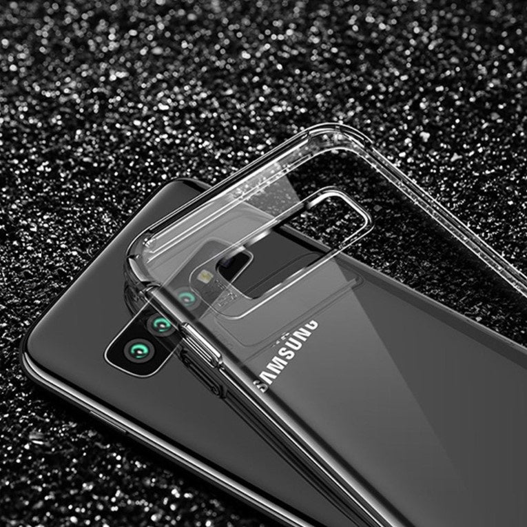 Silikonski ovitek "Antishock" za Samsung Galaxy S10 (0.5 mm) - Transparent – Infostyle – Prozorna / TPU silikon