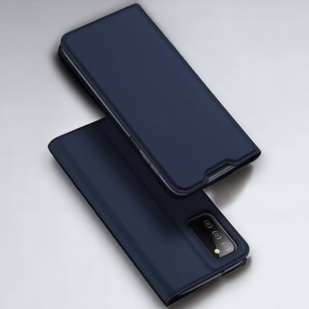 Premium preklopna torbica "SKIN Pro" za Samsung Galaxy A03s – Dux Ducis – Zlata / Umetno usnje + TPU silikon