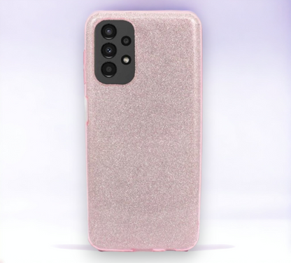 Ovitek "Shining" za Samsung Galaxy A13 5G – Infostyle – Srebrna / Silikon