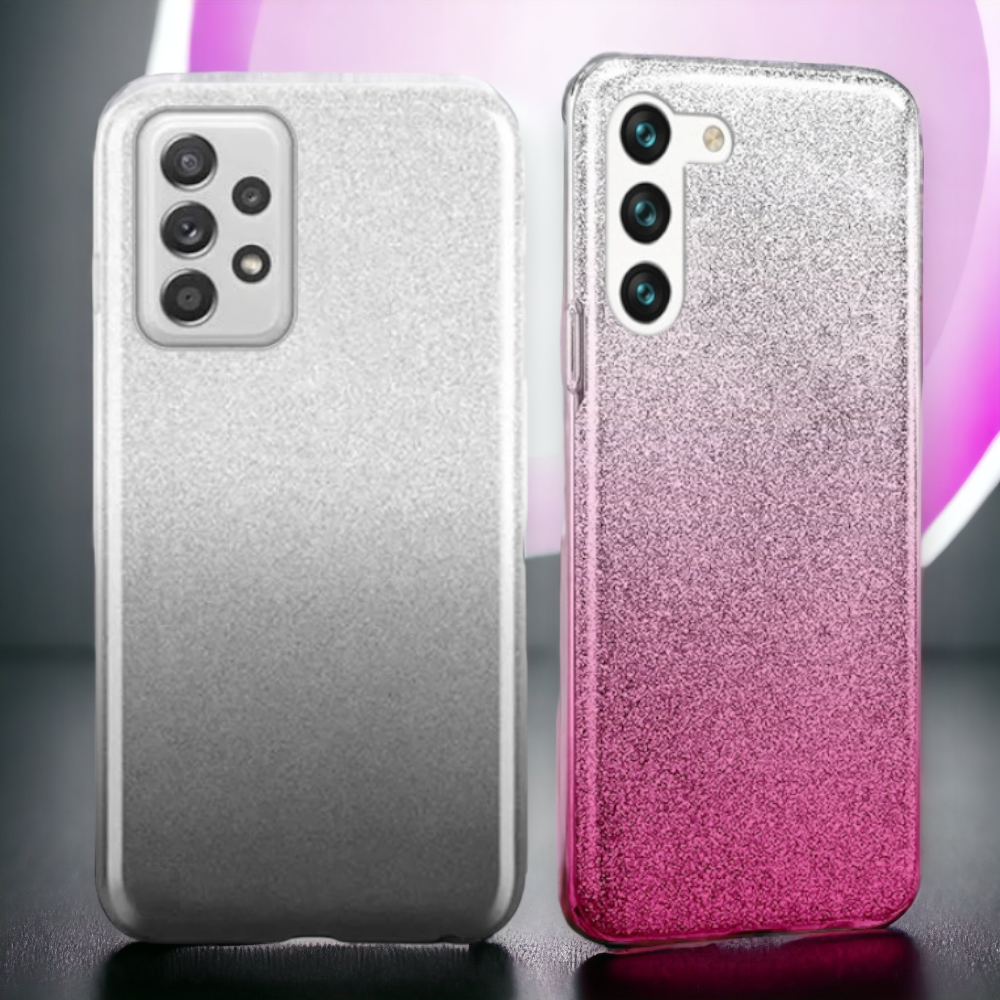 Silikonski ovitek "Bling" za Samsung Galaxy A73 5G – Infostyle – Črna / Silikon