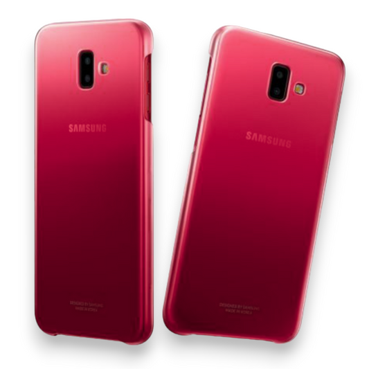 Ovitek "Gradient" za Samsung Galaxy J6 Plus – Rdeča / PC