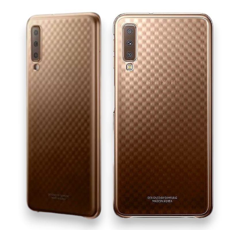 Ovitek "Gradient" za Samsung Galaxy A7 (2018) – Rjava / PC