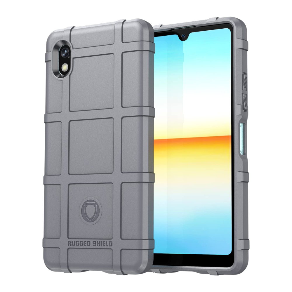Siv silikonski ovitek SHIEID za Sony Xperia Ace 3