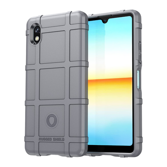 Siv silikonski ovitek SHIEID za Sony Xperia Ace 3