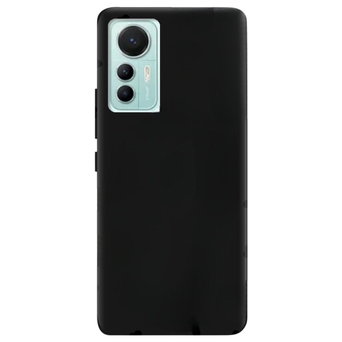 Silikonski ovitek in 2x zaščitno steklo za Xiaomi 12 Lite črn komplet