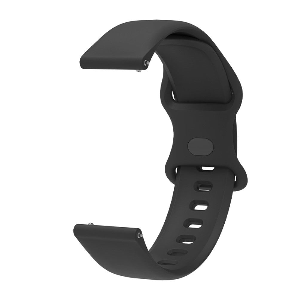 Black Silicone Replacement Strap for ENOMIR ID208 / Aeac ID208 / Tensky ID208BT