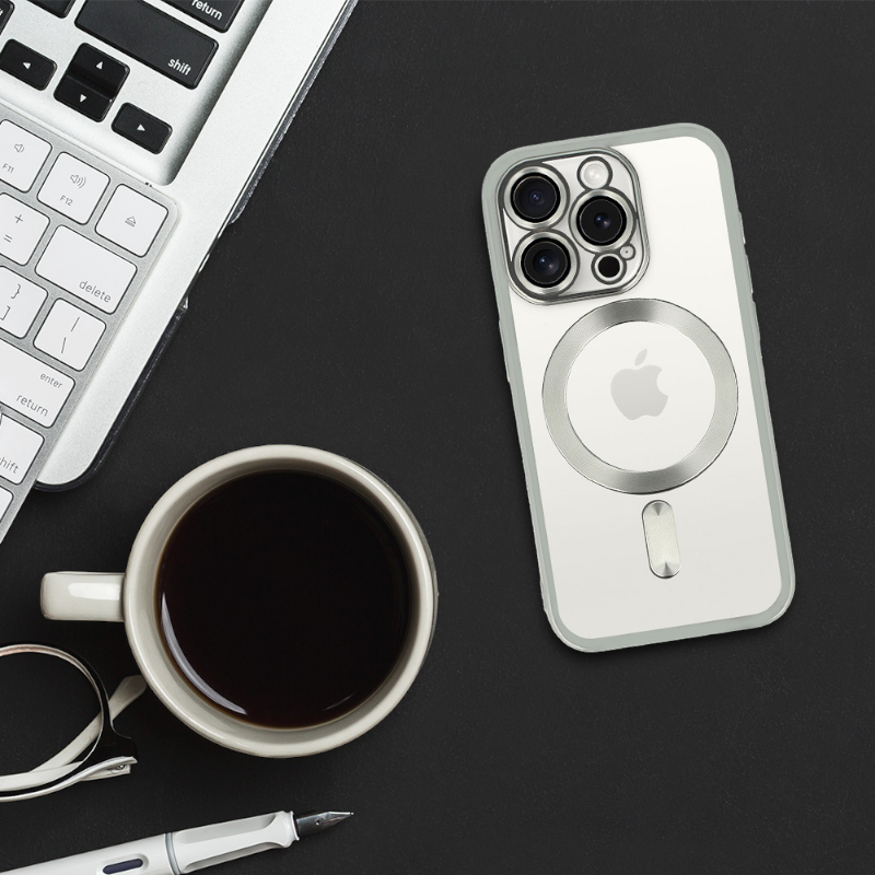 Ovitek "Metallic MagSafe" za iPhone 15 Pro – Infostyle