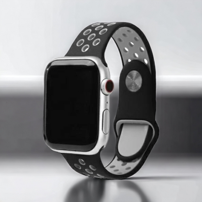 Silikonski pašček Beline za Apple Watch 38/40/41mm – Bela