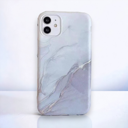 Silikonski ovitek "Marble" za iPhone 11 Pro – Infostyle – Pastelno vijolična / TPU silikon