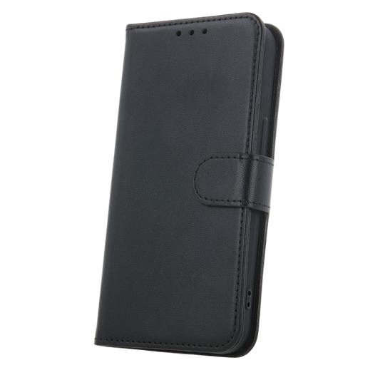 Preklopna torbica za telefon ''Smart Magnetic'' Xiaomi Redmi Note 13 Pro 5G/ Poco X6 5G, črna – Infostyle – Črna / Umetn