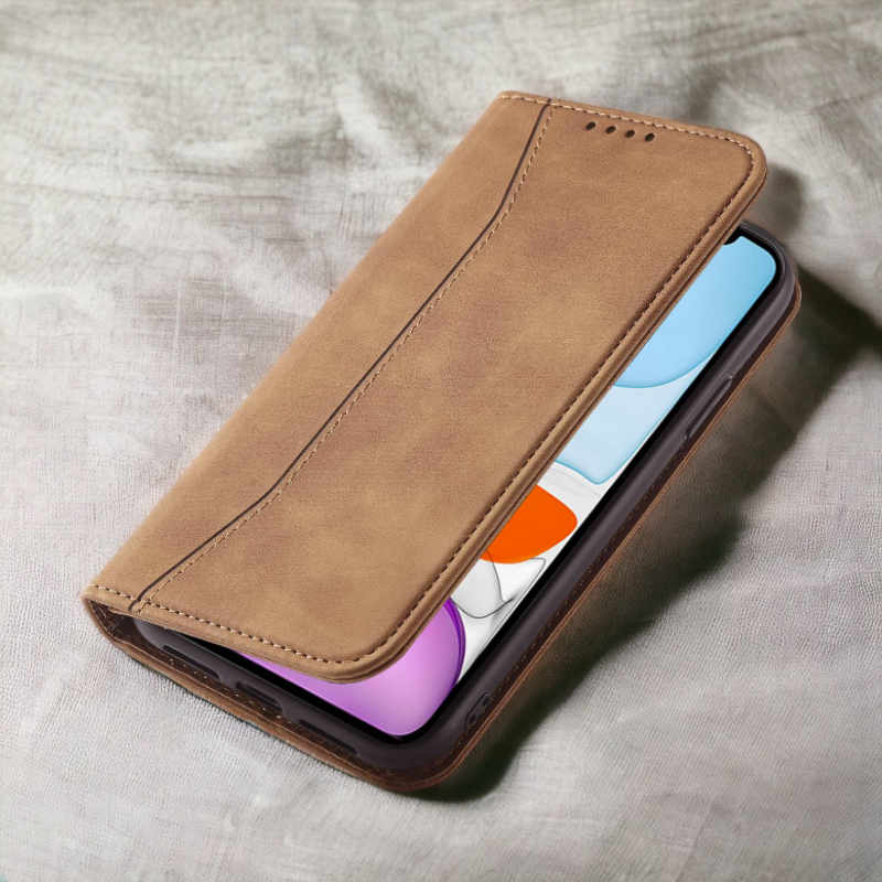 Preklopna torbica "Leather" za Xiaomi Redmi 12C – Infostyle