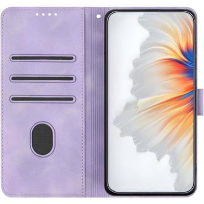 Preklopna torbica "smile" za Xiaomi Poco M5, vijolična – Yiscase