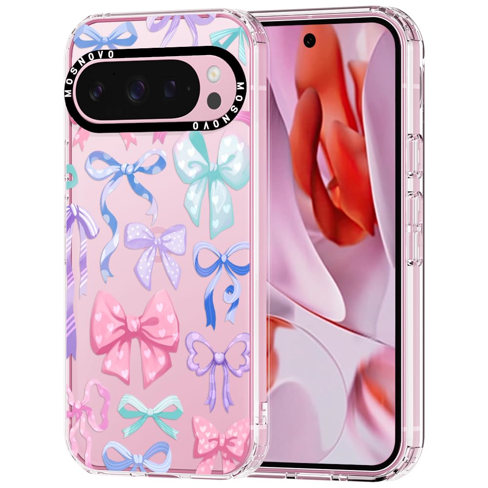 MOSNOVO-ovitek-za-Google-Pixel-9-Pro-XL-Bows:MOSNOVO ovitek za Google Pixel 9 Pro XL - Bows
