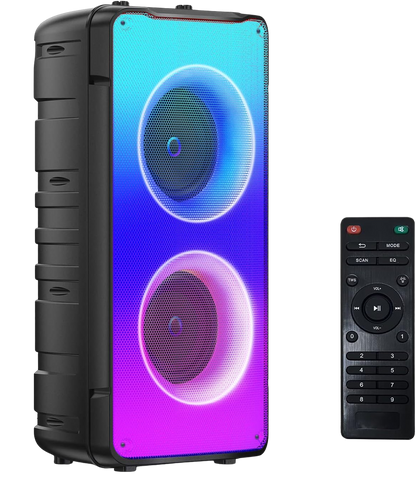 TAMPROAD A67 Portable Bluetooth Speaker 60W (80W Peak) – Party, TWS, Lights