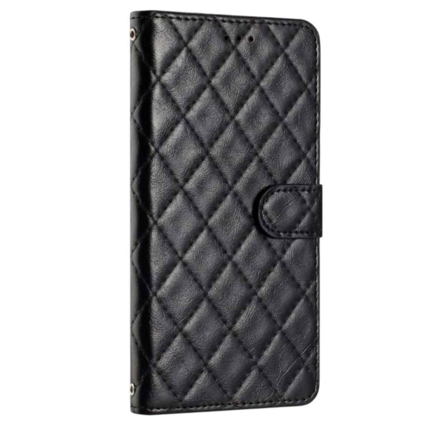Preklopna torbica "Quilted" za Samsung Galaxy S7, črna – Infostyle – Črna
