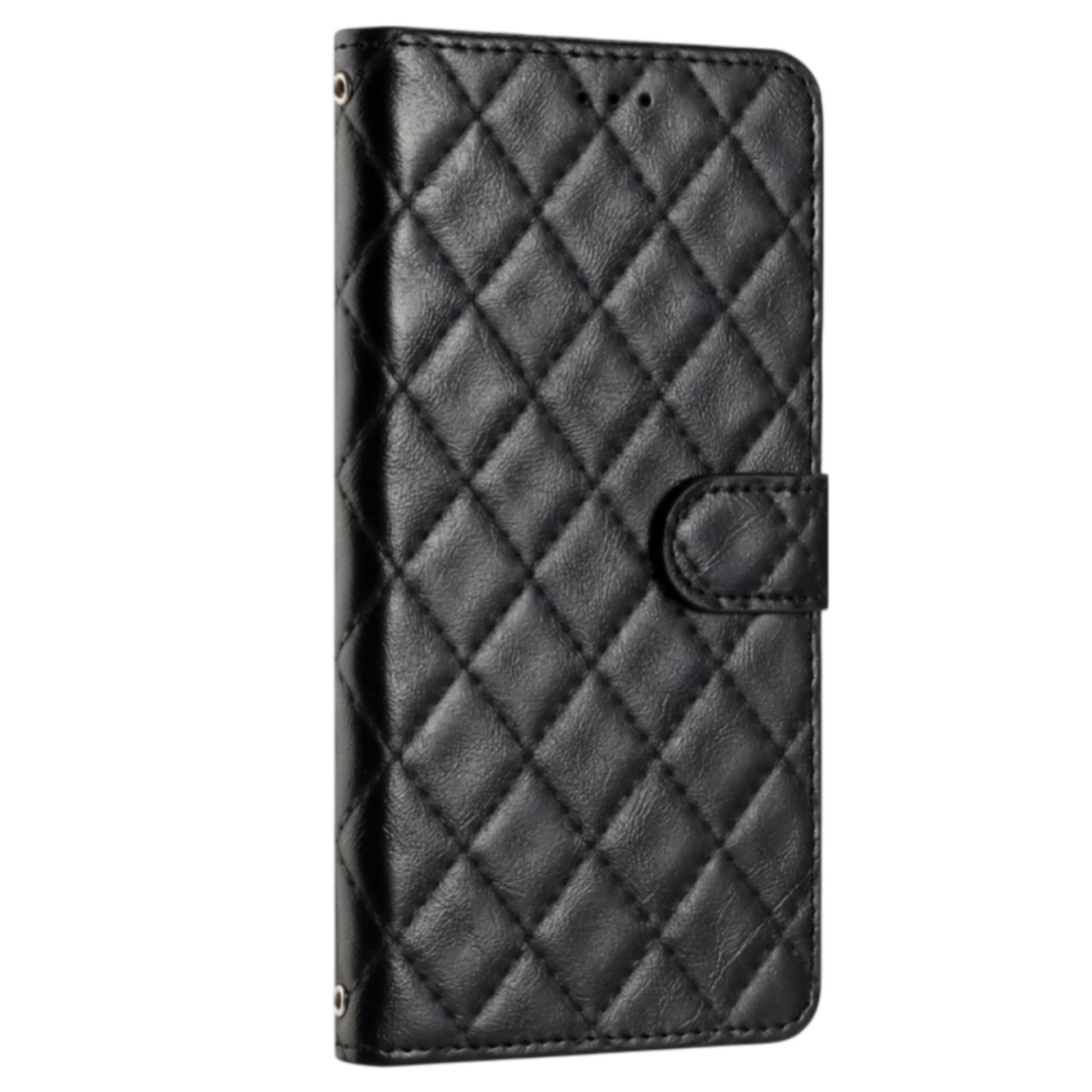 Preklopna torbica "Quilted" za Samsung Galaxy S7, črna – Infostyle – Črna