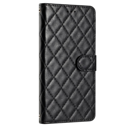 Preklopna torbica "Quilted" za Samsung Galaxy S7, črna – Infostyle – Črna