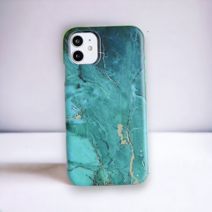 Silikonski ovitek "Marble" za iPhone 14 Plus/15 Plus – Infostyle – Bela / TPU silikon