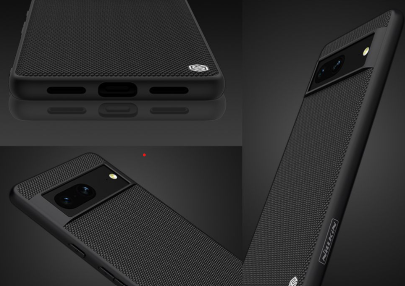 Ovitek "Nillkin Textured case" za Google Pixel 7 - črna