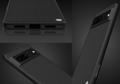 Ovitek "Nillkin Textured case" za Google Pixel 7 - črna