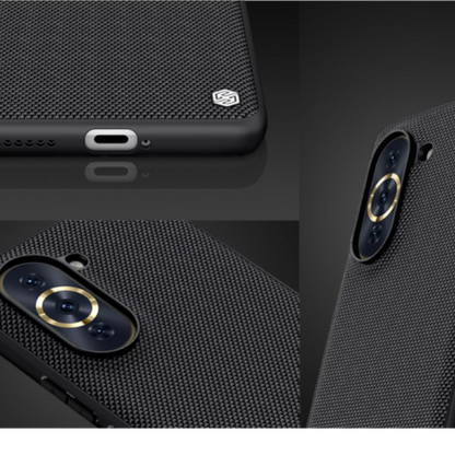 Ovitek "Nillkin Textured case" za Huawei Nova 10 Pro - črna
