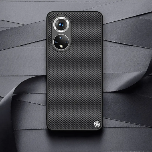 Ovitek "Nillkin Textured case" za Huawei Nova 9 - črna – Črna / PC + TPU silikon