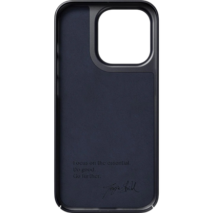 Ovitek "Nudient" za iPhone 14 Pro, modra