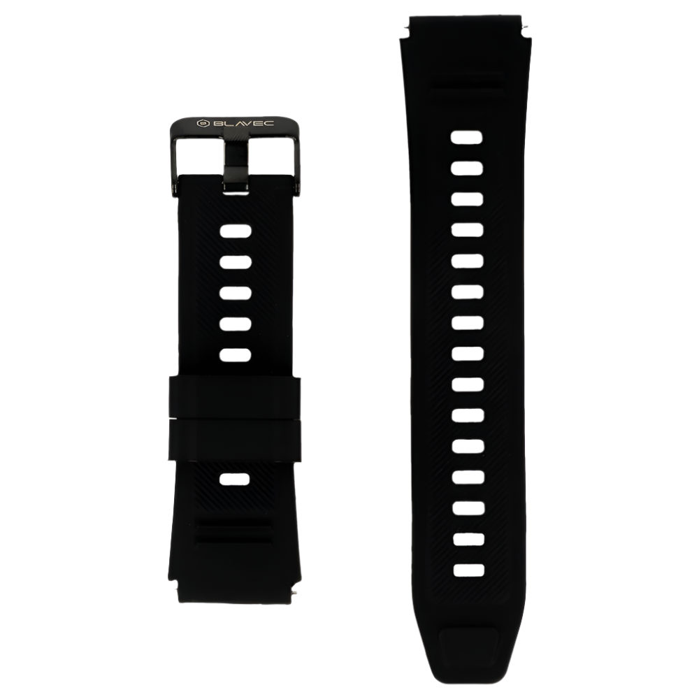 Univerzalni pas za uro M07 Raptor 22mm – Blavec – Črna