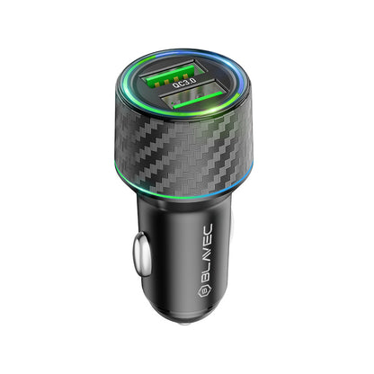 Avto polnilec 2x USB 36W 3A – Blavec