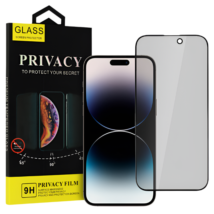 Zaščitno steklo Privacy za iPhone 16 Pro/17/17 Pro – Infostyle