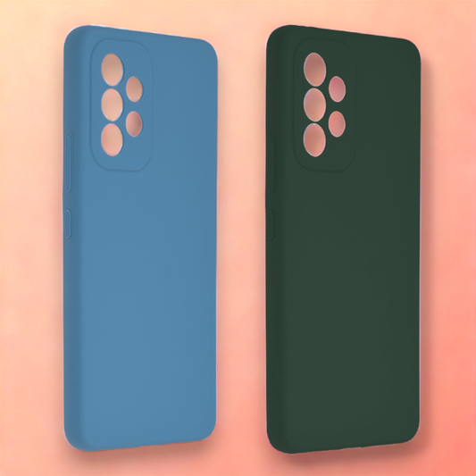 Silikonski ovitek "Soft Edge" za Samsung Galaxy A53 5G – Techsuit – Svetlo modra / TPU silikon