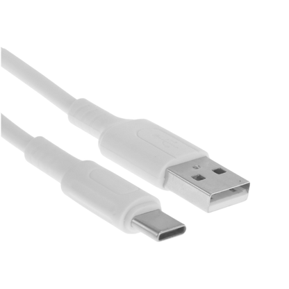 Polnilni kabel "Borofone BX111 Feliz" USB v USB-C 3A 1M – Bela