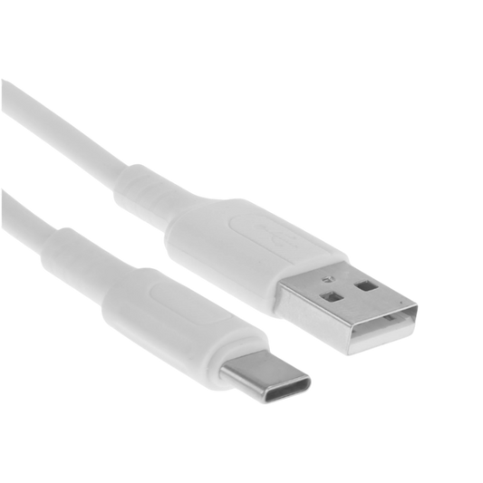 Polnilni kabel "Borofone BX111 Feliz" USB v USB-C 3A 1M – Bela