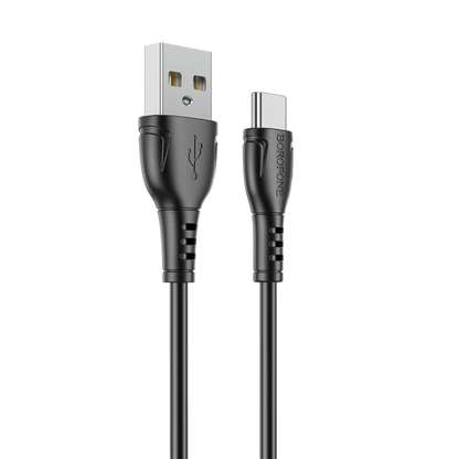 Polnilni kabel "Borofone BX51 Triumph" USB v USB-C 3A 1M – crna