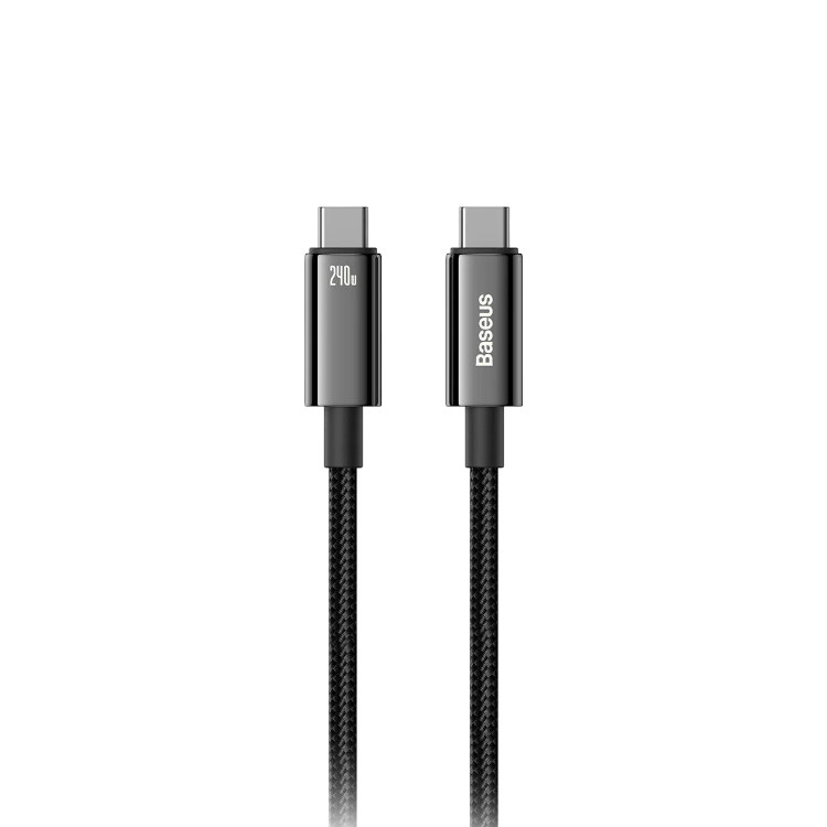Polnilni kabel "Baseus Tungsten" PD 240W USB-C v USB-C 3M