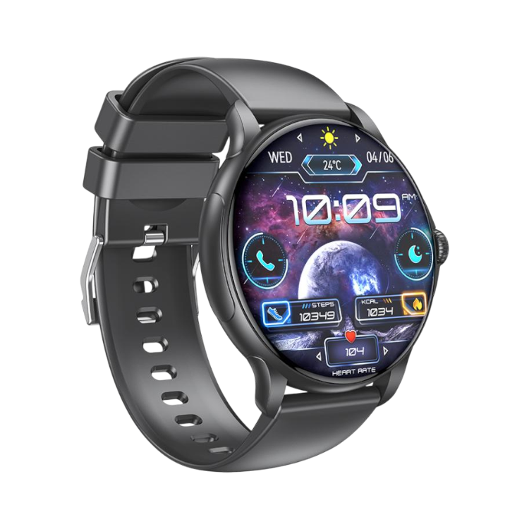 Pametna ura "XO J11" AMOLED – Črna