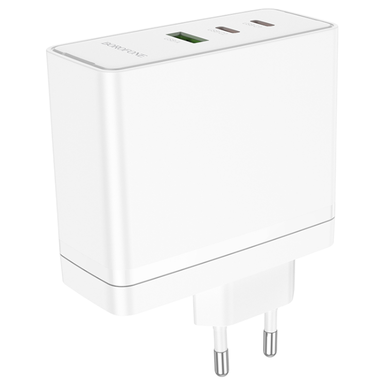 Polnilec "Borofone BN11 Imperial" USB + 2xUSB-C QC 3.0 PD 100W